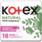 Прокладки щоденні Kotex Natural Normal+ Екстра захист, 18 шт. - Pampik