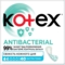 Прокладки ежедневные Kotex Antibacterial Extra Thin, 40 шт. - Pampik