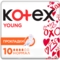 Прокладки гігієнічні Kotex Young Normal, 10 штук - Pampik