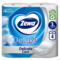 Папір туалетний Zewa Deluxe білий тришаровий, 4 рулони - Pampik