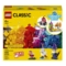 Конструктор LEGO Classic Прозрачные кубики для творчества, 500 деталей (11013) - Pampik