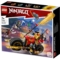 Конструктор LEGO NINJAGO Робот-вершник Кая EVO, 312 елементів (71783) - Pampik - 7
