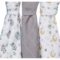 Пелюшки муслінові бавовняні BabyOno, сірі, 70х70 см, 3 шт. (348/01) - Pampik - 2
