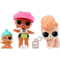 Набір ігрових фігурок L.O.L. Surprise OPP Tot + Pet + Lil Sis Спайки, Кітті, Ліл Дженні (987895) - Pampik