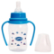 Пляшечка для годування Lindo, вигнута з ручками, 125 мл, блакитний (Li 146 гол) - Pampik - 2
