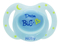 Анатомическая пустышка Nuby, 6+ мес., светится в темноте, голубой, 2 шт. (5887MFSN-LMblue) - Pampik - 2