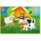 Мягкие пазлы Vladi Toys Малюк зможе А5 "Ферма", 12 элементов (VT1103-97) - Pampik