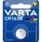 Батарейка Varta CR 1620 Bli 1 Lithium (6620101401) - Pampik