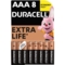 Щелочные батарейки Duracell AAA (LR03) MN2400, 8 шт. - Pampik