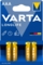 Батарейка Varta Longlife AAA Bli Alkaline, 4 шт. (4103101414) - Pampik