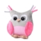 Іграшка-обіймашка BabyOno Сова Софія рожева (441) - Pampik
