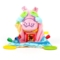 Іграшка-прорізувач Масік Зоо Бегемот Добряк (МС 160201-02) - Pampik - 2