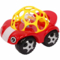 Игрушка-погремушка Lindo Машинка, красный с желтым (Б 339 красн) - Pampik