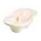 Ванночка Tega 2 в 1 Комфорт, анатомічна, молочний, 92 см (TG-011-102) - Pampik
