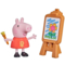 Фігурка Peppa Pig Веселі друзі Пеппа з мольбертом (F2204) - Pampik