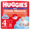 Подгузники-трусики для мальчиков Huggies Little Movers Pants 4 (9-14 кг), 36 шт. - Pampik