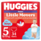 Подгузники-трусики для мальчиков Huggies Little Movers Pants 5 (12-17 кг), 34 шт. - Pampik