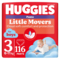 Набор подгузников-трусиков для мальчиков Huggies Little Movers Pants 3 (6-11 кг), 116 шт. (2 уп. по 58 шт.) - Pampik