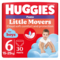 Підгузки-трусики для хлопчиків Huggies Little Movers Pants 6 (15-25 кг), 30 шт. - Pampik