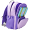 Рюкзак Upixel Dreamer Space School Bag, фиолетовый с голубым (U23-X01-C) - Pampik - 6
