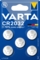 Батарейка Varta CR 2032 Bli 5 Lithium, 3-6 V, 5 шт. (6032101415) - Pampik