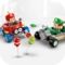Конструктор Lego Super Mario Kart Baby Mario vs. Baby Luigi, 321 деталь (72034) - Pampik - 7
