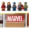 Конструктор LEGO Super Heroes Логотип і мініфігурки Marvel, 931 деталь (76313) - Pampik - 6