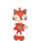 Игрушка-подвеска музыкальная Baby Team Лесные жители Лисичка (8547_лисичка) - Pampik