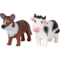 Набір іграшок Baby Team Тварини ферми Корова та Собака, 2 шт. (8756_набір з коровою) - Pampik