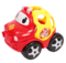 Іграшка-брязкальце Lindo Машинка, червоний з жовтим (Б 343) - Pampik - 2