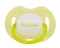 Пустушка силіконова Baby Team, ортодонтична, з ковпачком, нічна, 12+ міс., салатовий (3008) - Pampik