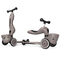 Самокат Scoot and Ride Highwaykick-1 Lifestyle, коричневий (SR-210621-BROWNLINES) - Pampik