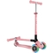Самокат Globber Primo Foldable Lights, пастельно-розовый (432-211-3) - Pampik - 4