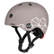 Шолом захисний Scoot and Ride з ліхтариком, р.XXS/XS, коричневий (SR-181206-BROWNLINES) - Pampik