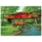 Пазл EuroGraphics Міст в лісі, Персіс Вейрс, 1000 елементів (6000-0834) - Pampik - 2
