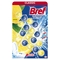 Туалетний блок для унітаза Bref Сила актив Свіжість лимона, 200 г (4 шт. по 50 г) - Pampik