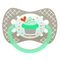 Силіконова симетрична пустушка Canpol Babies Cupcake, 0-6 міс., сірий (23/282_grey) - Pampik