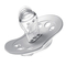 Пустушка силіконова симетрична Lovi Salt&amp;Pepper, 0-3 міс., 2 шт., сірий (22/877) - Pampik - 5
