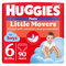 Підгузки-трусики для хлопчиків Huggies Little Movers Pants 6 (15-25 кг), 90 шт. - Pampik