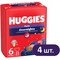 Підгузки-трусики Huggies Overnight 6 (15-25 кг), 88 шт. (4 уп. по 22 шт.) - Pampik