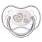 Силіконова симетрична пустушка Canpol Babies Newborn Baby 6-18 міс., бежевий (22/581_bei) - Pampik