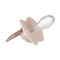 Силиконовая симметричная пустышка Canpol babies Gold, 6-18 мес., 2 шт., розовый (22/665_pin) - Pampik - 2
