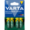 Акумулятор Varta Rechargeable ACCU AA Bli Ni-Mh, 4 шт. (5716101404) - Pampik