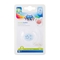 Силіконова кругла пустушка Canpol babies Newborn baby, 6-18 міс., блакитний (22/563_blu) - Pampik - 5
