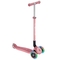 Самокат Globber Primo Foldable Plus Lights, колеса з підсвічуванням, пастельно-рожевий (439-210) - Pampik