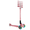 Самокат Globber Primo Foldable Plus Lights, колеса з підсвічуванням, пастельно-рожевий (439-210) - Pampik - 6