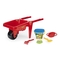Візок для піску Wader Happy Summer Гігант з набором іграшок, червоний (74812) - Pampik