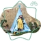 Уценка. Палатка-вигвам Badabulle Jungle Tepee с УФ-защитой (B038000) - Pampik - 7