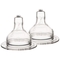 Соска силиконовая Canpol Babies EasyStart, 3-х позиционная, для бутылочек с широким отверстием, 2 шт. (21/734) - Pampik
