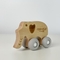 Деревянная игрушка FreeON Слоник на силиконовых колесах (46255) - Pampik - 3